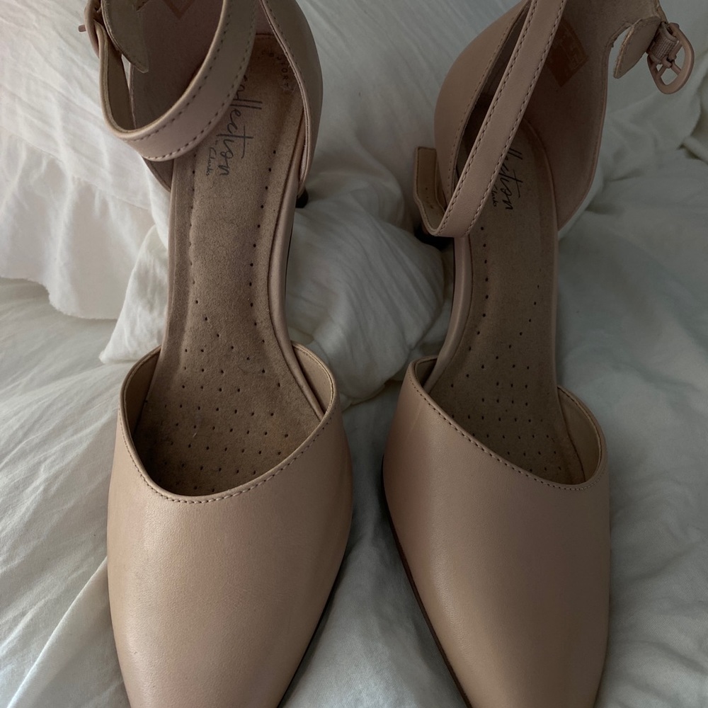 Clarks Linvale Edyth low heels 8 m